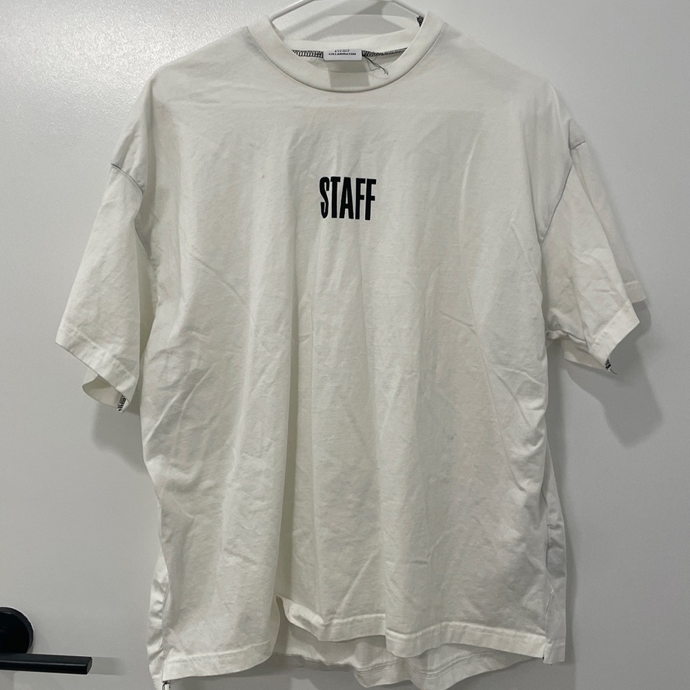 Vetements Staff Name T-Shirt